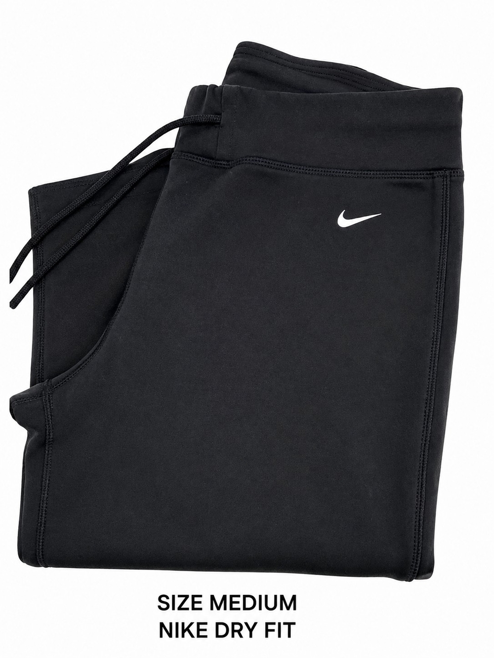 Nike Dri Fit Black Capri